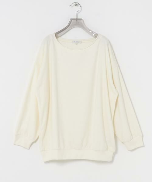 URBAN RESEARCH / アーバンリサーチ Tシャツ | Studio Doe　SOFT KNIT SWEATSHIRTS（アイボリー）