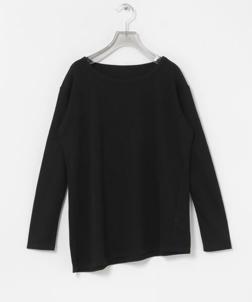URBAN RESEARCH / アーバンリサーチ Tシャツ | Studio Doe　ASYMMETRICAL PULLOVER（ブラック）