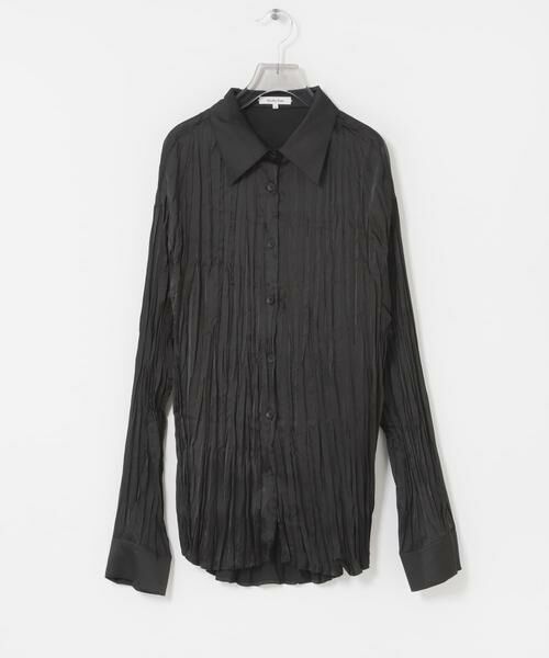 URBAN RESEARCH / アーバンリサーチ シャツ・ブラウス | Studio Doe　SATIN PLEATED SHIRTS | 詳細1