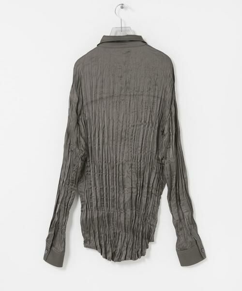 URBAN RESEARCH / アーバンリサーチ シャツ・ブラウス | Studio Doe　SATIN PLEATED SHIRTS | 詳細6