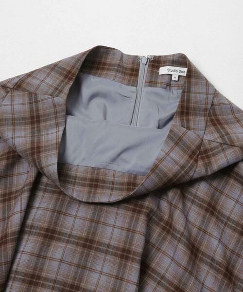 URBAN RESEARCH / アーバンリサーチ スカート | Studio Doe　ASYMMETRICAL PLAID SKIRT | 詳細2