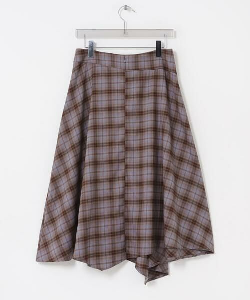 URBAN RESEARCH / アーバンリサーチ スカート | Studio Doe　ASYMMETRICAL PLAID SKIRT | 詳細3