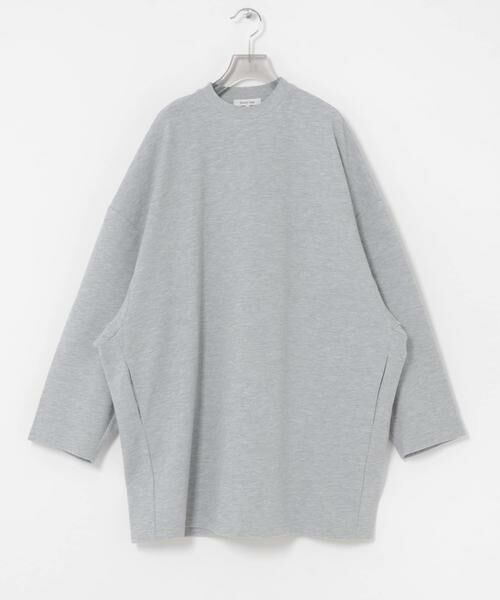 URBAN RESEARCH / アーバンリサーチ ワンピース | Studio Doe　OVERSIZED SWEATSHIRTS ONE-PIECE（ライトグレー）