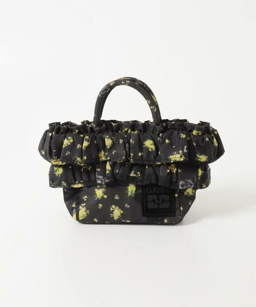 URBAN RESEARCH / アーバンリサーチ ハンドバッグ | GANNI　MINI SHOPPER RUFFLE PRINT（その他1）