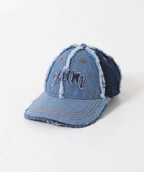URBAN RESEARCH / アーバンリサーチ キャップ | GANNI　DENIM PATCHWORK CAP（ブルー系その他）