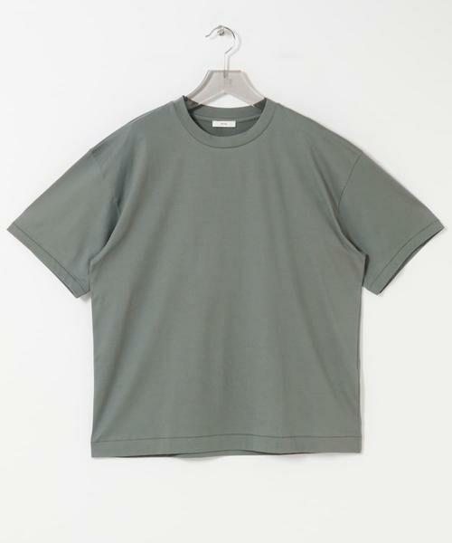 URBAN RESEARCH / アーバンリサーチ Tシャツ | ATON　SUVIN 60/2 OVERSIZED T-SHIRTS（カーキ）