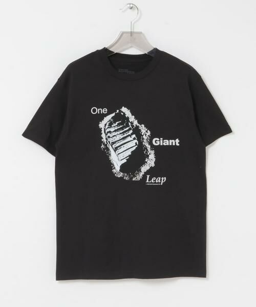 URBAN RESEARCH / アーバンリサーチ Tシャツ | Cotton Expressions　ONE GIANT LEAP T-SHIRTS（ブラック）
