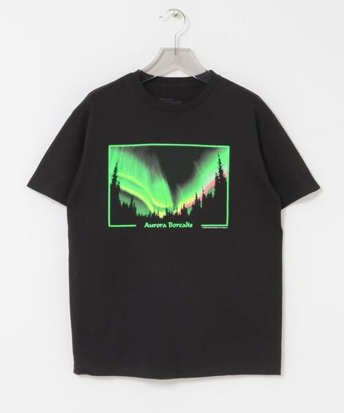 URBAN RESEARCH / アーバンリサーチ Tシャツ | Cotton Expressions　AURORA T-SHIRTS（ブラック）