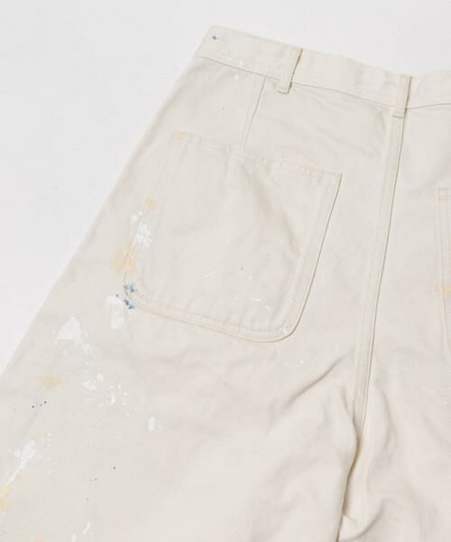 URBAN RESEARCH / アーバンリサーチ ショート・ハーフ・半端丈パンツ | YLEVE　HAND PAINT DENIM SHORTS | 詳細5