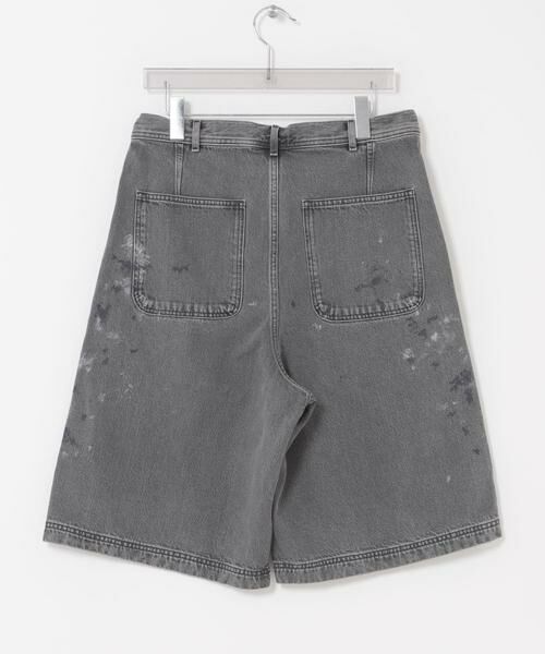 URBAN RESEARCH / アーバンリサーチ ショート・ハーフ・半端丈パンツ | YLEVE　HAND PAINT DENIM SHORTS | 詳細9