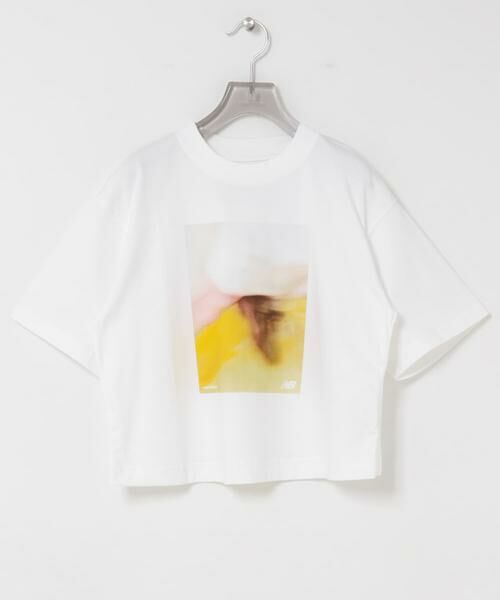 URBAN RESEARCH / アーバンリサーチ Tシャツ | NEW BALANCE　NB GREYフォトTシャツイエロー（ホワイト系その他）
