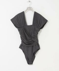 URBAN RESEARCH / アーバンリサーチ その他トップス | GANNI　MODAL DRAPED BODYSUIT