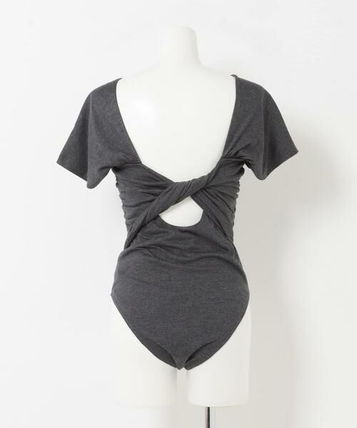URBAN RESEARCH / アーバンリサーチ その他トップス | GANNI　MODAL DRAPED BODYSUIT | 詳細2