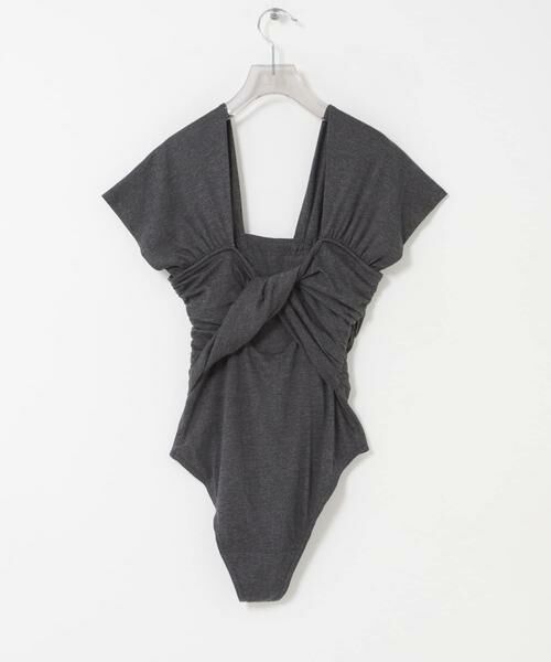 URBAN RESEARCH / アーバンリサーチ その他トップス | GANNI　MODAL DRAPED BODYSUIT | 詳細5