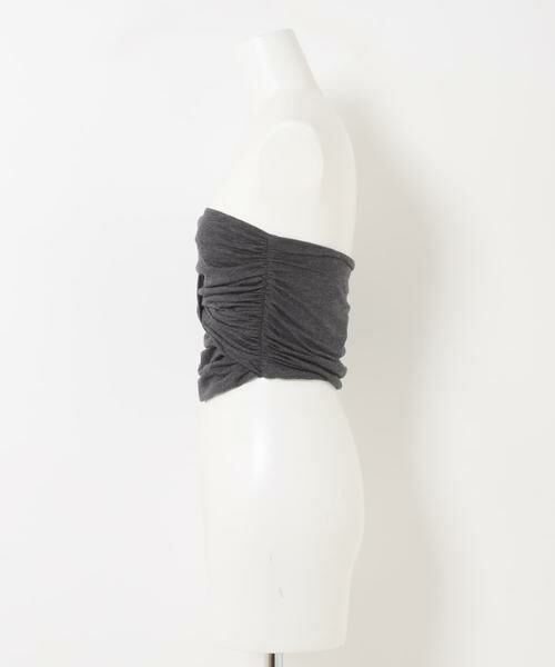 URBAN RESEARCH / アーバンリサーチ キャミソール・チューブトップ | GANNI　DRAPED BANDEAU TOP | 詳細2