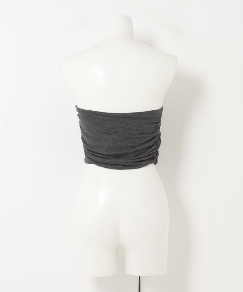 URBAN RESEARCH / アーバンリサーチ キャミソール・チューブトップ | GANNI　DRAPED BANDEAU TOP | 詳細3