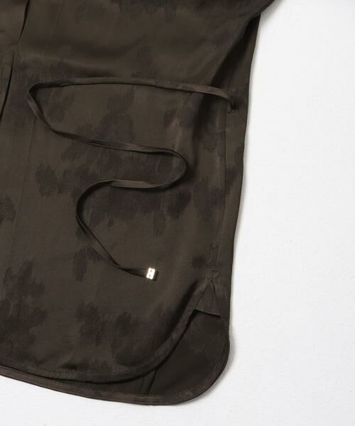 URBAN RESEARCH / アーバンリサーチ シャツ・ブラウス | GANNI　SATIN JACQUARD LONG-SLEEVE SHIRTS | 詳細4