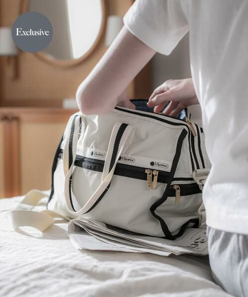 URBAN RESEARCH / アーバンリサーチ ショルダーバッグ | 『別注』LeSportsac×URBAN RESEARCH　DELUXE MED WEEKENDER（ベージュ）