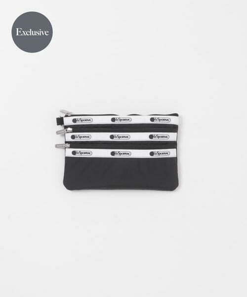 URBAN RESEARCH / アーバンリサーチ その他小物 | 『別注』LeSportsac×URBAN RESEARCH　3ZIP COSMETIC（ブラック）