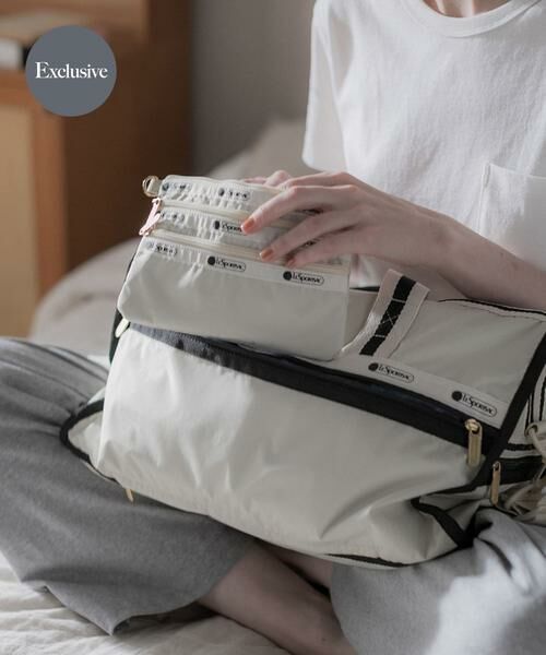 URBAN RESEARCH / アーバンリサーチ その他小物 | 『別注』LeSportsac×URBAN RESEARCH　3ZIP COSMETIC（ベージュ）