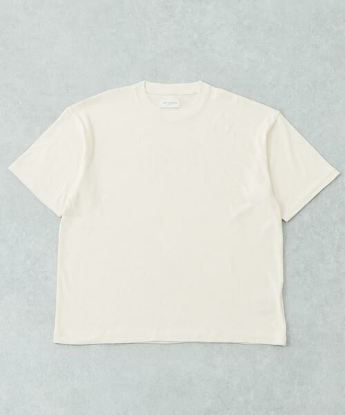 URBAN RESEARCH / アーバンリサーチ Tシャツ | new basic　SILK NEP T-SHIRTS（アイボリー）