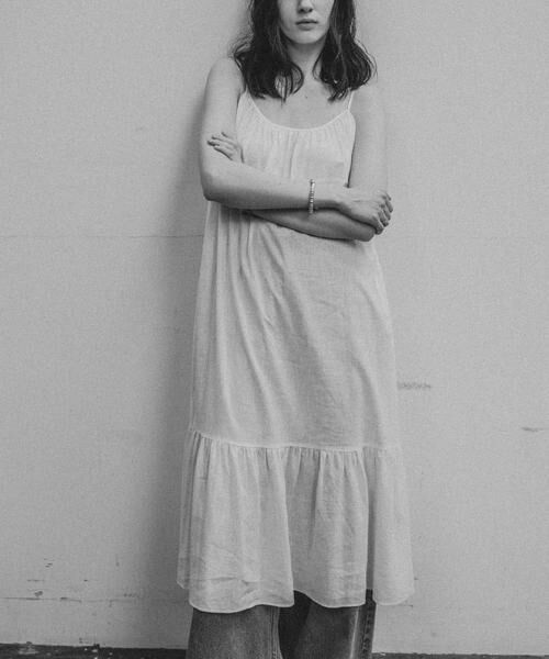URBAN RESEARCH / アーバンリサーチ ワンピース | Picchi Nia　MILK WHITE（ホワイト）