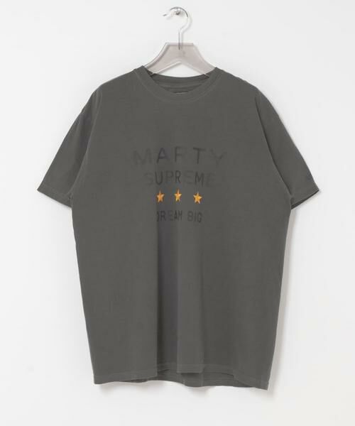 URBAN RESEARCH / アーバンリサーチ Tシャツ | URBAN RESEARCH×MARTY SUPREME×A24　PIGMENT 3STAR T-SHIRTS（ブラック）