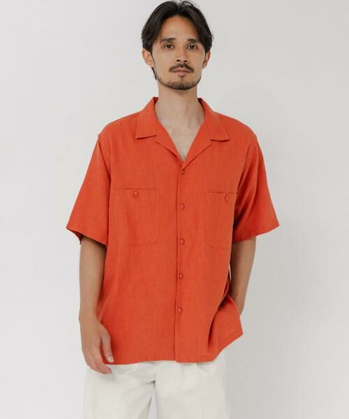 URBAN RESEARCH / アーバンリサーチ シャツ・ブラウス | SANDWASH LINEN OPEN SHIRTS | 詳細1