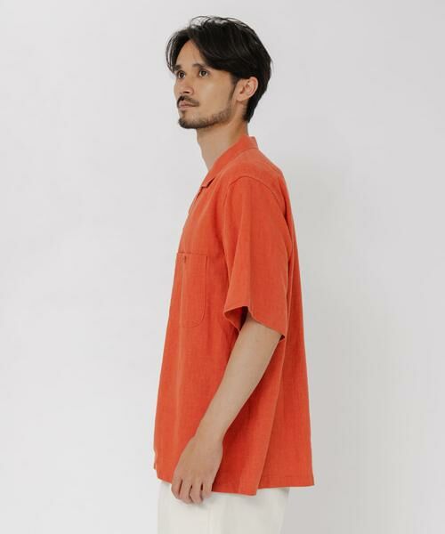 URBAN RESEARCH / アーバンリサーチ シャツ・ブラウス | SANDWASH LINEN OPEN SHIRTS | 詳細2