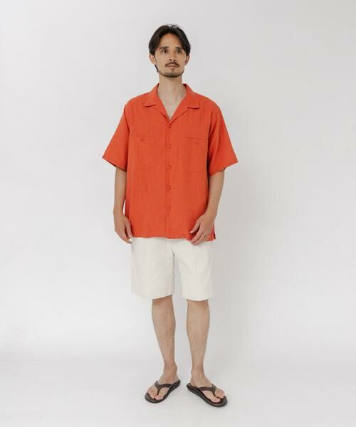 URBAN RESEARCH / アーバンリサーチ シャツ・ブラウス | SANDWASH LINEN OPEN SHIRTS | 詳細3