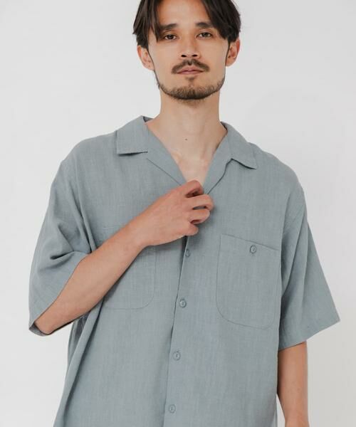 URBAN RESEARCH / アーバンリサーチ シャツ・ブラウス | SANDWASH LINEN OPEN SHIRTS | 詳細7