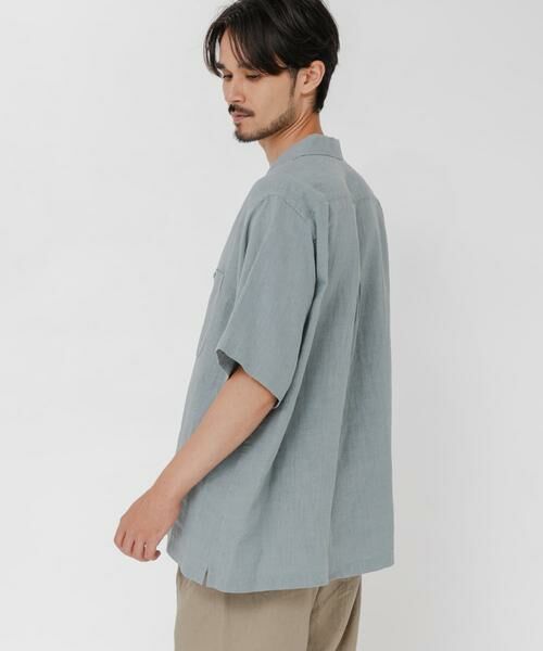 URBAN RESEARCH / アーバンリサーチ シャツ・ブラウス | SANDWASH LINEN OPEN SHIRTS | 詳細8