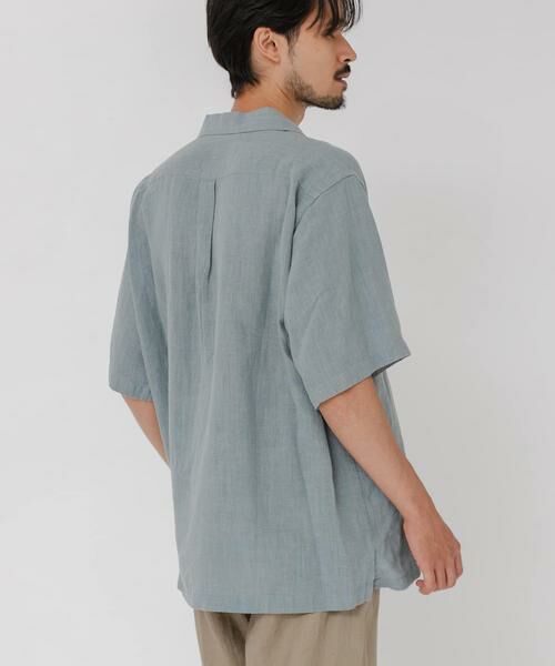 URBAN RESEARCH / アーバンリサーチ シャツ・ブラウス | SANDWASH LINEN OPEN SHIRTS | 詳細9