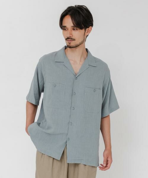 URBAN RESEARCH / アーバンリサーチ シャツ・ブラウス | SANDWASH LINEN OPEN SHIRTS | 詳細10