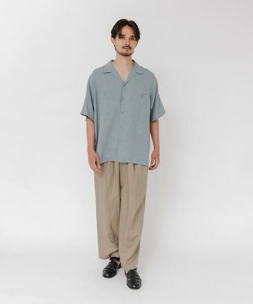 URBAN RESEARCH / アーバンリサーチ シャツ・ブラウス | SANDWASH LINEN OPEN SHIRTS | 詳細11