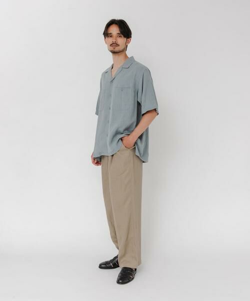 URBAN RESEARCH / アーバンリサーチ シャツ・ブラウス | SANDWASH LINEN OPEN SHIRTS | 詳細12