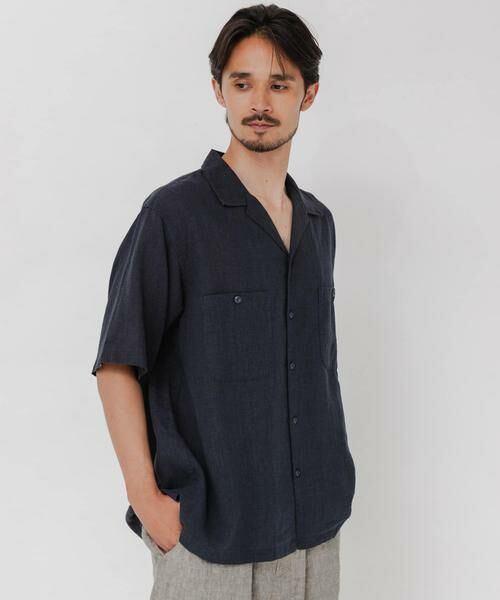 URBAN RESEARCH / アーバンリサーチ シャツ・ブラウス | SANDWASH LINEN OPEN SHIRTS | 詳細18