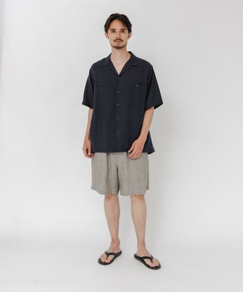 URBAN RESEARCH / アーバンリサーチ シャツ・ブラウス | SANDWASH LINEN OPEN SHIRTS | 詳細19