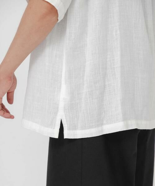 URBAN RESEARCH / アーバンリサーチ シャツ・ブラウス | SANDWASH LINEN OPEN SHIRTS | 詳細30