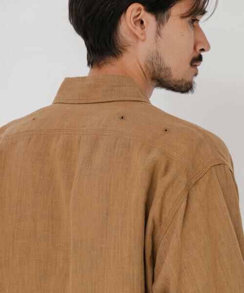 URBAN RESEARCH / アーバンリサーチ シャツ・ブラウス | SANDWASH LINEN WORK SHIRTS | 詳細1