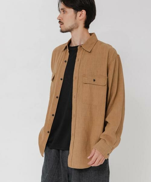 URBAN RESEARCH / アーバンリサーチ シャツ・ブラウス | SANDWASH LINEN WORK SHIRTS | 詳細3