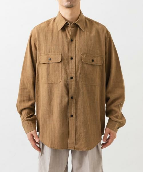 URBAN RESEARCH / アーバンリサーチ シャツ・ブラウス | SANDWASH LINEN WORK SHIRTS | 詳細6