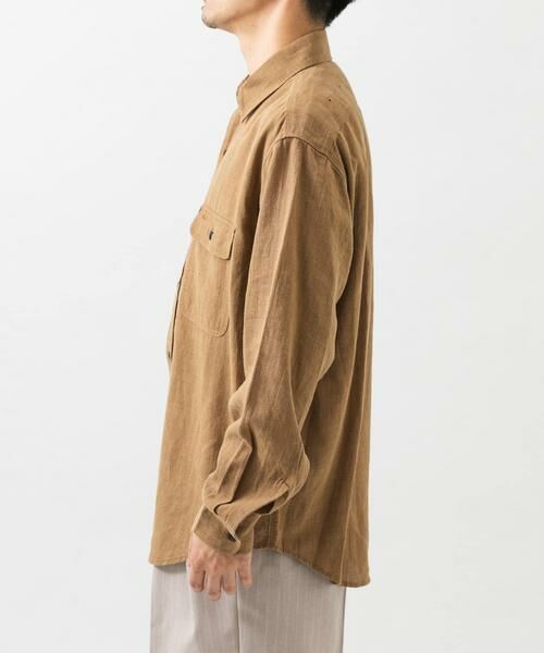 URBAN RESEARCH / アーバンリサーチ シャツ・ブラウス | SANDWASH LINEN WORK SHIRTS | 詳細7