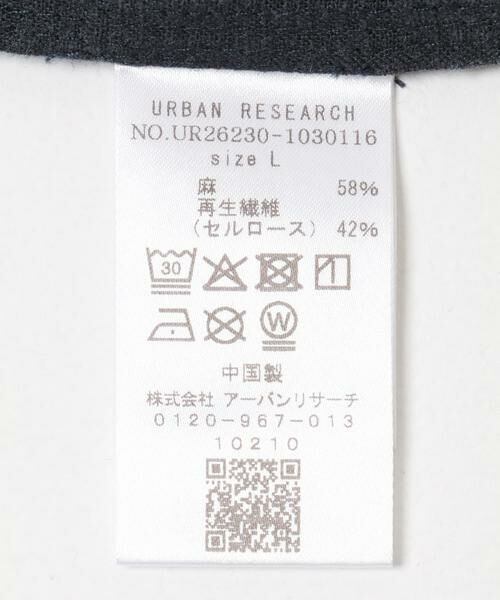 URBAN RESEARCH / アーバンリサーチ シャツ・ブラウス | SANDWASH LINEN WORK SHIRTS | 詳細21