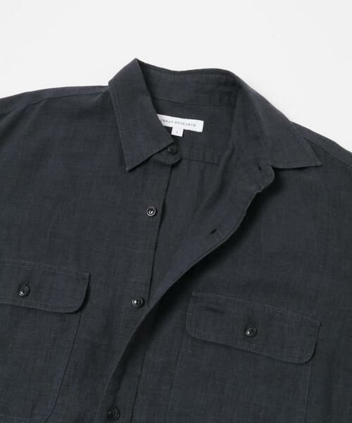 URBAN RESEARCH / アーバンリサーチ シャツ・ブラウス | SANDWASH LINEN WORK SHIRTS | 詳細17