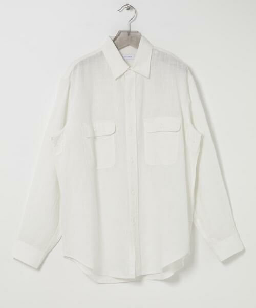 URBAN RESEARCH / アーバンリサーチ シャツ・ブラウス | SANDWASH LINEN WORK SHIRTS | 詳細28