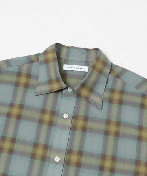 URBAN RESEARCH / アーバンリサーチ シャツ・ブラウス | SHEER CH SQUARE CUT SHIRTS | 詳細10