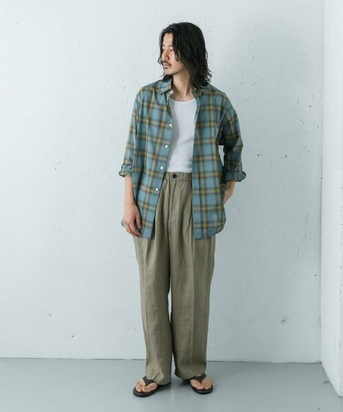 URBAN RESEARCH / アーバンリサーチ シャツ・ブラウス | SHEER CH SQUARE CUT SHIRTS | 詳細11