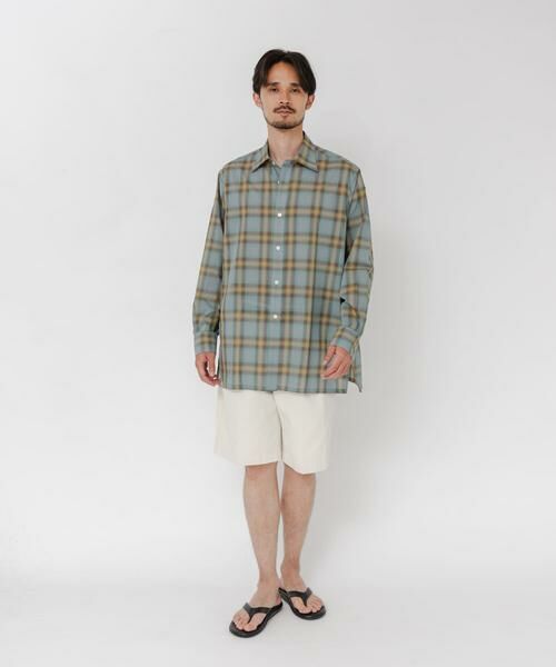URBAN RESEARCH / アーバンリサーチ シャツ・ブラウス | SHEER CH SQUARE CUT SHIRTS | 詳細4