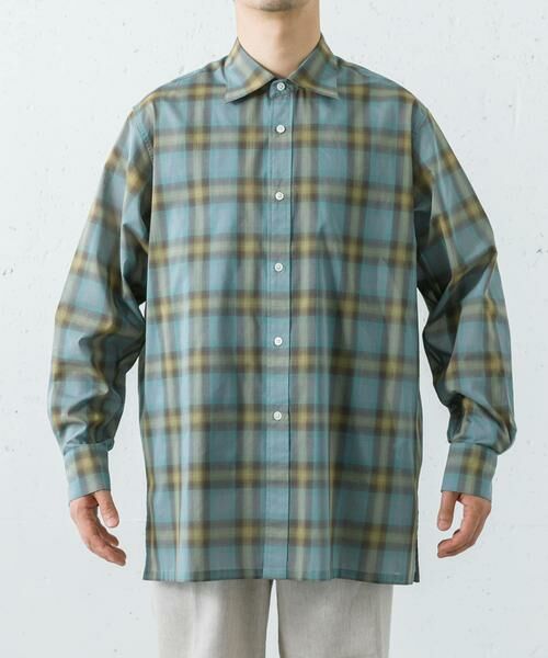 URBAN RESEARCH / アーバンリサーチ シャツ・ブラウス | SHEER CH SQUARE CUT SHIRTS | 詳細6